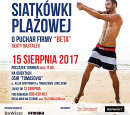 Turniej Siatkówki Plażowej o Puchar...